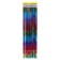 Black pencil with the eraser "Hologram" Calligrata, Firmness NV, MIX