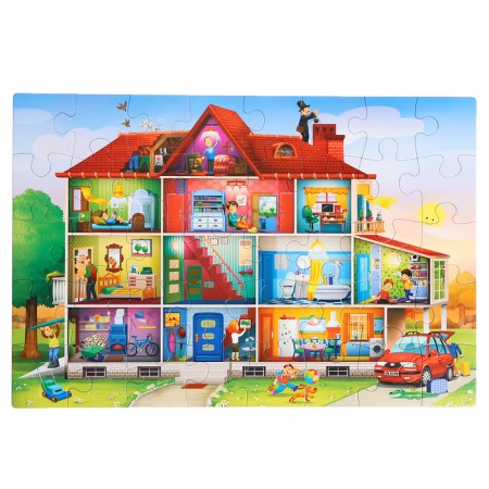 Maxi-Pazle "Our House", 40 elements-3