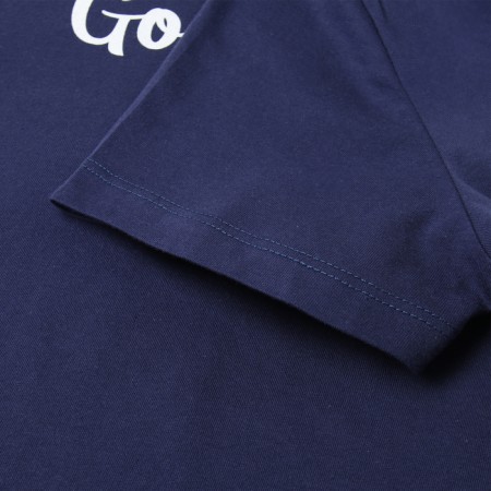 Homemade female set (T-shirt, shorts), dark blue color, size 48-7