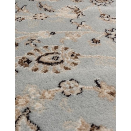 Rectangular carpet Merinos Valencia Deluxe, size 150x300 cm, color L.Blue-brown-3