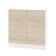 Table for a patch washing, 800 × 462 × 820 mm, white / oak color Sonoma