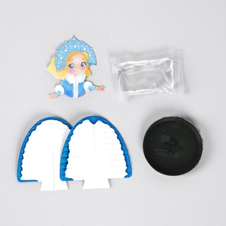 Set for experiments "wonderful crystals", Snow Maiden-2