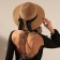 Women's hat Minaku "Summer Joy", size 56-58, brown color
