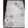 Rectangular carpet Merinos Valencia Deluxe, size 100x200 cm, color Cream-Blue
