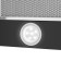 Hax Homsair Flat 60, built -in, 520 m3/h, 2 speeds, 60 cm, black