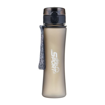 Water bottle, 600 ml, Sport, 600 ml, with a drinker, black-1