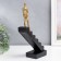 Polystone souvenir "Man on the stairs. Up the career ladder" 29x7x16 cm