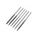 Set of Nadphyli scrap, metal handles, 70 x 160 x 4 mm, 6 pcs.