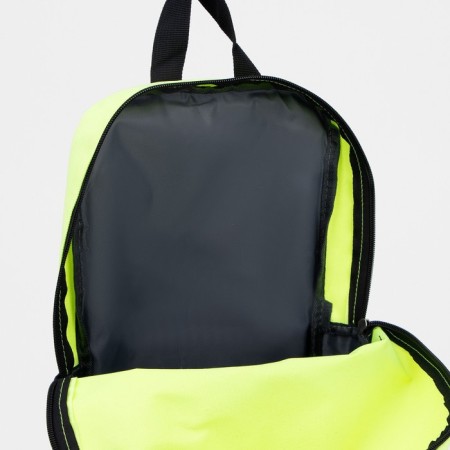 School textile school with pocket, yellow/black color, 22x13x30 cm-5