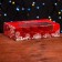 The box is folding, under 5 eclairs “snowflakes”, 25.2 x 15 x 6.6 cm