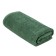 Terry towel, 400 g, size 70x140 cm, green color