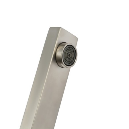 Kitchen mixer Zein Z3735, single -leaf, pour height 30 cm, satin-6