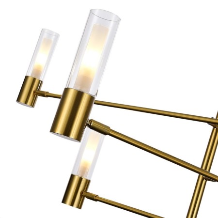 Ceiling Ceiling ST LUCE. SL1239.303.08. Vitra. 8x5 watts, G9, 4000k, 115x115x93 cm, brass color-4