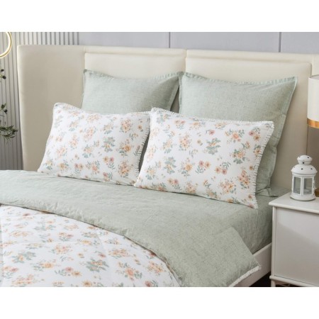 Set 1.5 joint venture: blanket 150x210 cm, sheet 180x230 cm, pillowcases 50x70 cm - 2 pcs-1