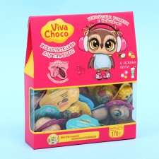Конфеты шоколадные с кремовой начинкой VivaChoco «Исключительно для принцесс», 170 г