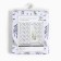 A set of curtains for a kitchen with sequences Lavender 145x180cm-2 pcs., 100% p/e