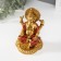 NECKE Polystone "Ganesha in red robes" 6.5x8.3x11.5 cm