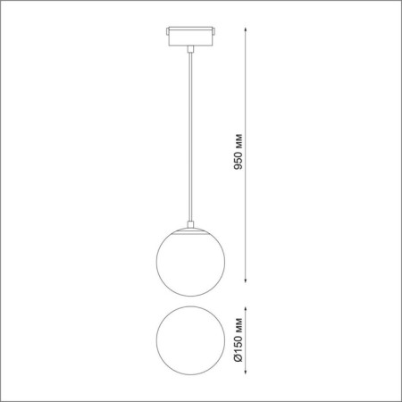 SHINO SHINO 1-Fs, 15W LED, 4000K, 1200LM, black color-1