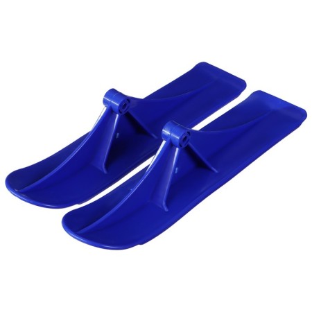 Graffiti scooters skis for scooters, pair, blue color