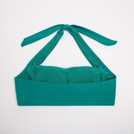 Top bathing female minku on ties, color green size 52-7