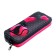 The pencil case is soft, 2 compartments, volumetric, 90 x 220 x 40 mm, Stavia "Black Cat" Gray86244