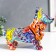 Souvenir Polystone "Corgi" graffiti 19.5x10.5x25.5 cm