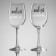 Foam glass for wine "Husband and wife", 360 ml