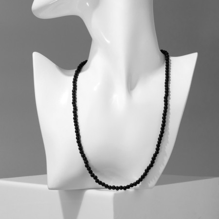 Beads Shar No. 4 "Agat Black", 45cm-4