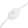 Network cord with dimmer for sconces, 100 watts, 1.5 m, white