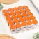 A set of tea candles 100 pcs, orange