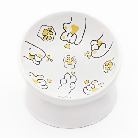 Ceramic “Kota Kota” bowl 150 ml 13 x 9 cm, white-2