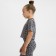 T-shirt Baby shortened KAFTAN TRENDY GREY, R.36 (134-140)