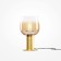MAYTONI MOD414TL-01G Smart Casual, 190x190x342 mm, E27, 1x40W, Gold Color.