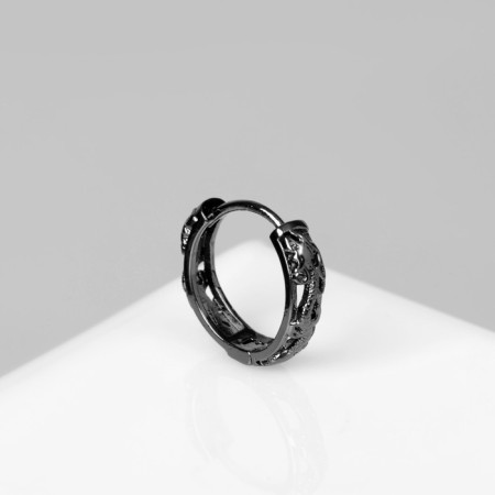 Monosarg Metal "Japan" with a carved dragon, dark gray color-1