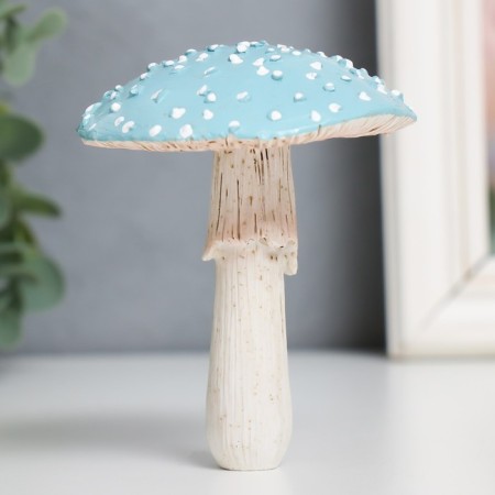 Souvenir Polystone "Blue flyman" 10x8.2x8.2 cm-2