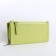 Women's wallet with zipper, lightning color
