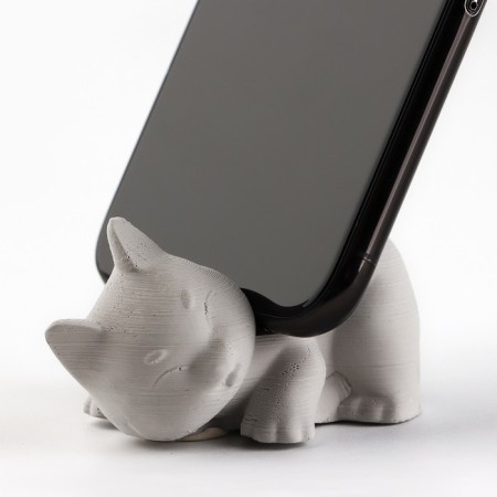 Stead under the phone "Kitik", pink, 6.5 x 5 cm.-1