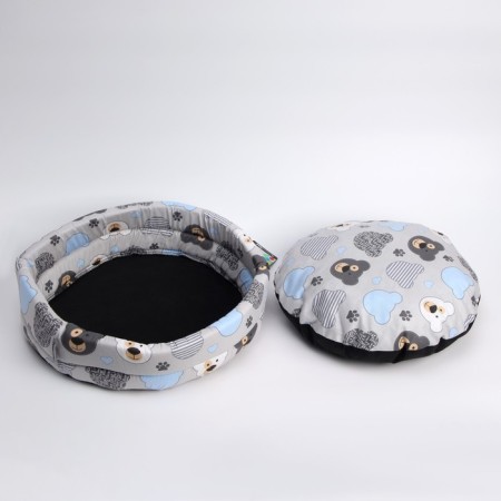 Lyncost Lowcost STM-30, 40 x 40 x 12, Poplin, "Bears"-2