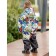 Overalls for a boy, height 86 cm