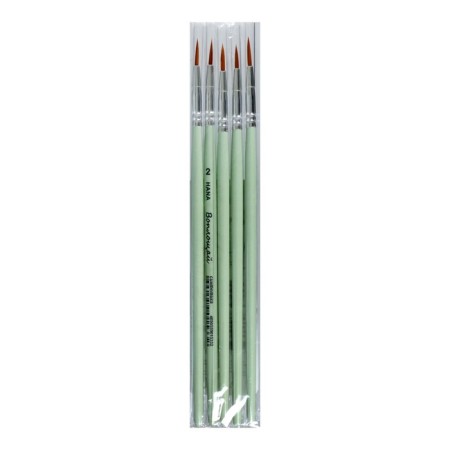 Synthetic brush is round, Hana embody No. 2 (hair length 12 mm), short matte handle-3