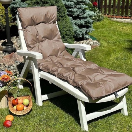 Willy pillow, size 42x148 cm, dark beige color-1