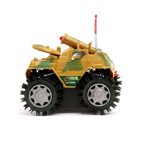 The rocket launcher car, works on batteries, lighting effects, mixtures-1