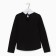 School blouse for a girl, black/white color, height 122 cm