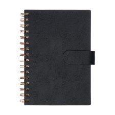 The diary is inherent in the crest, A5, 80l, Cage, Region Kozhzam, with a Fully, Black