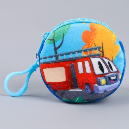 Wallet for children "boy", plush, color mix-2