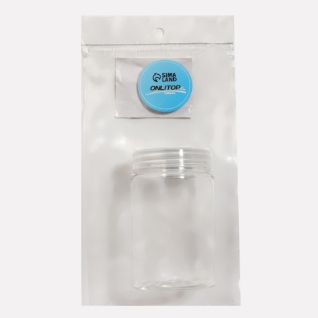 Storage jar, 130 ml, transparent color-3