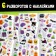 Stykerbook "Sweetness or muck", 200 stickers