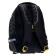 School backpack 40 x 26 x 19 cm, ergonomic back, Hatber Sreet, Banana, Black/Yellow NRK_77087