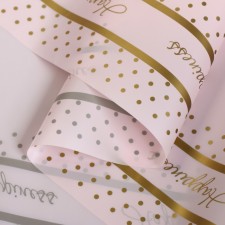 Matte film for flowers 