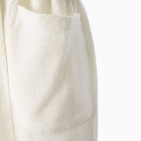 Women's bathrobe, milk color, size 56-8